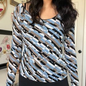 I.N.C Y2K long sleeves top